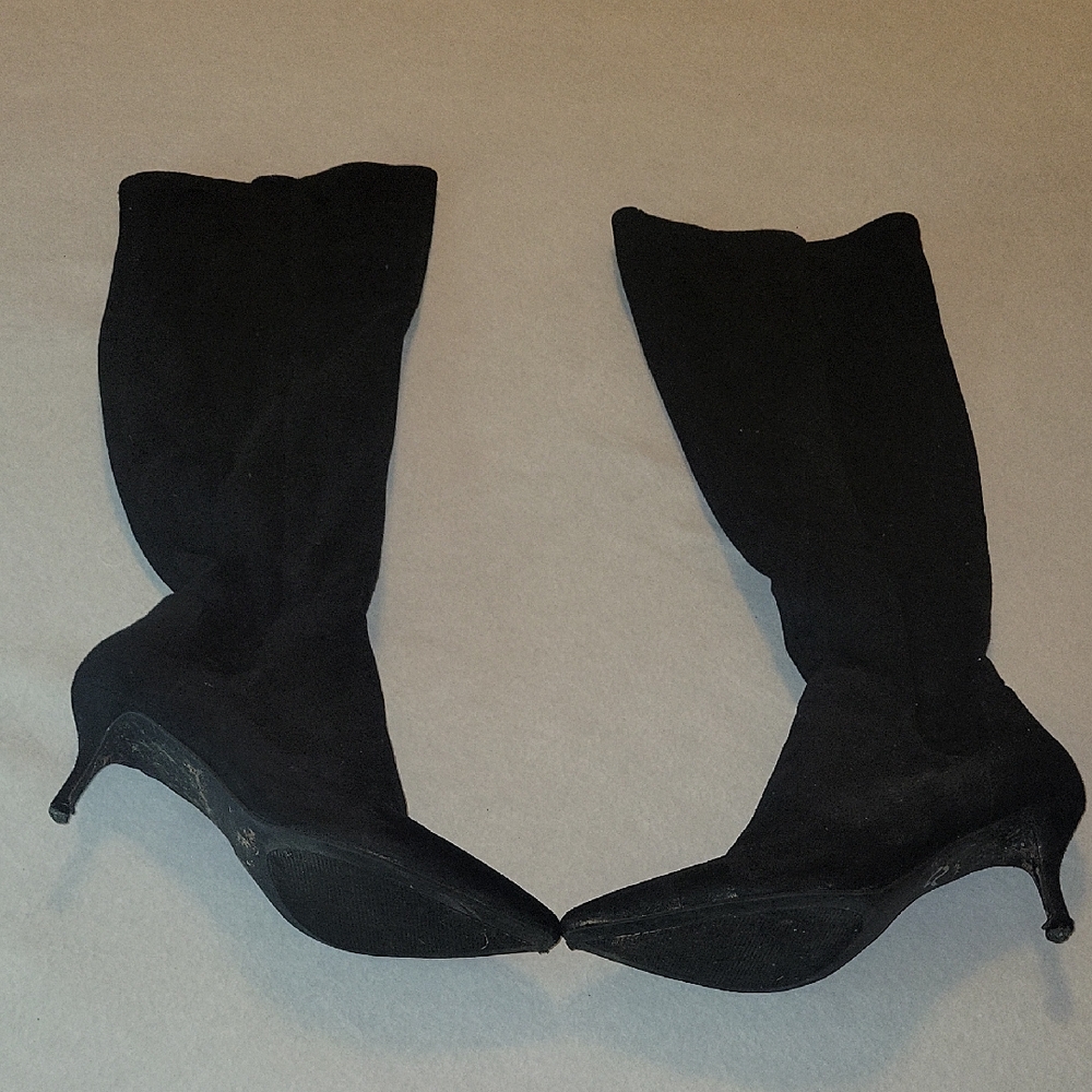 Elegant Black Women's Boots Used